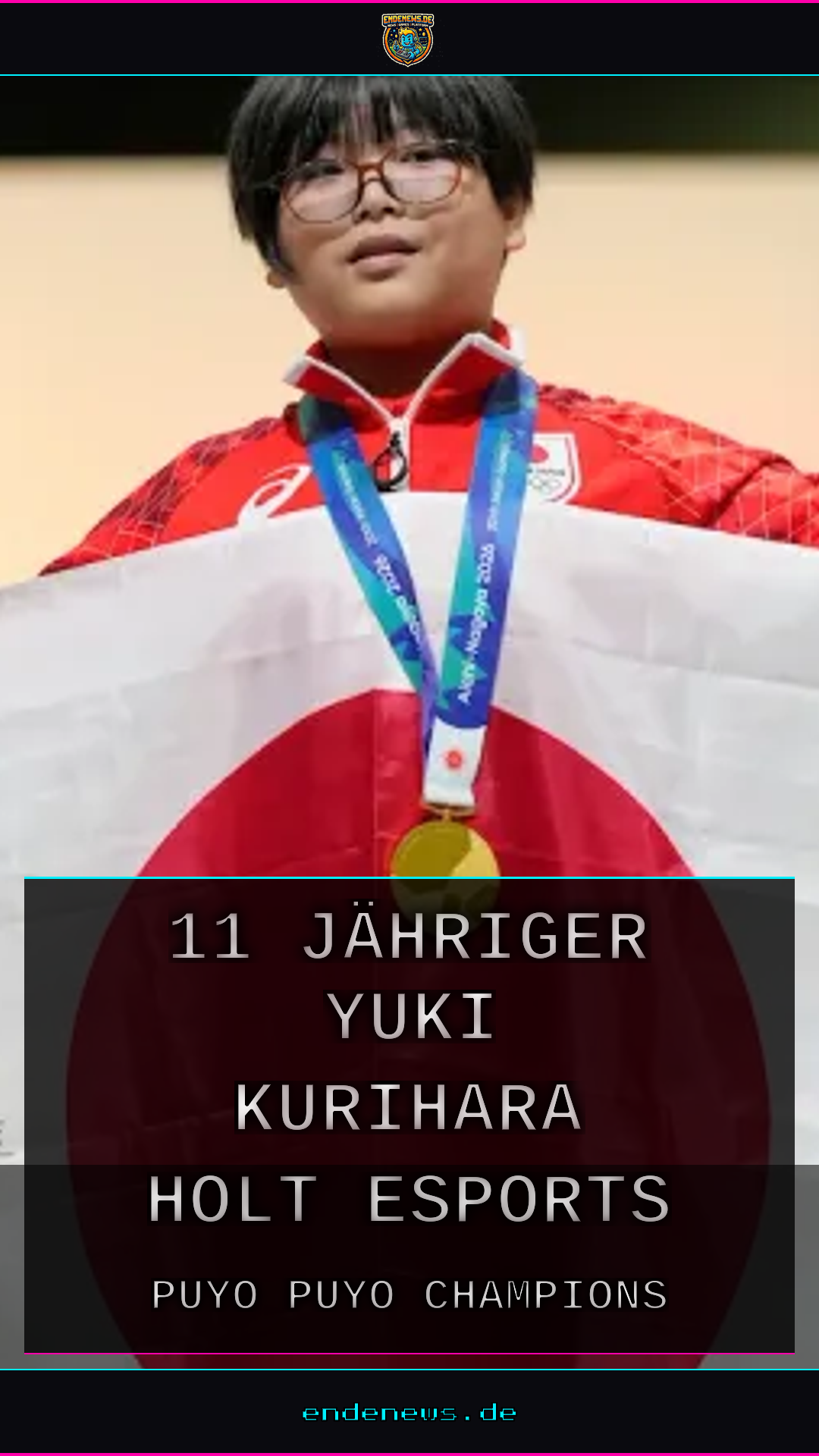 11-jähriger Yuki Kurihara holt Esports-Gold bei Asian Games