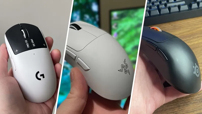 2026: Logitech, Razer und SteelSeries schieben Maus-Technik an