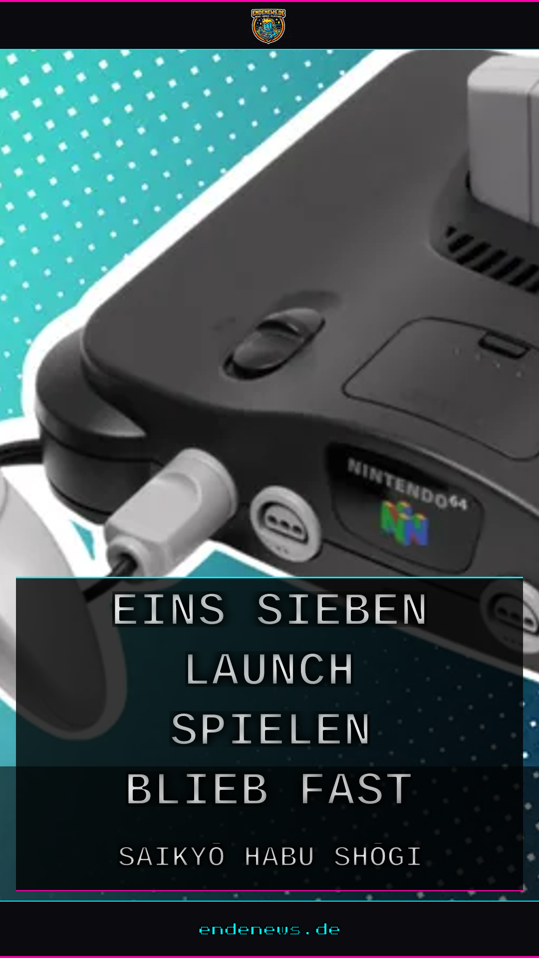 30 Jahre N64: Eins von sieben Launch-Spielen blieb für fast alle unsichtbar