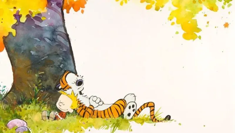 34 Jahre später: Warum die beste Calvin-und-Hobbes-Zeile über den Sinn des Lebens noch immer unerreicht ist