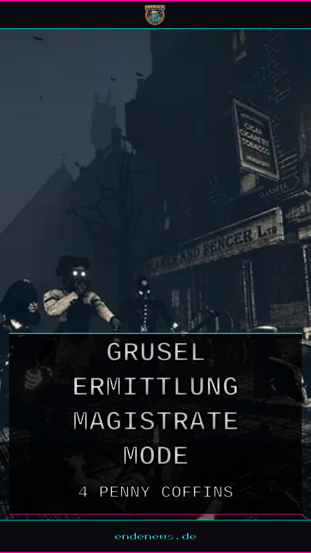 4 Penny Coffins: Grusel-Ermittlung mit Magistrate Mode auf der gamescom 2026