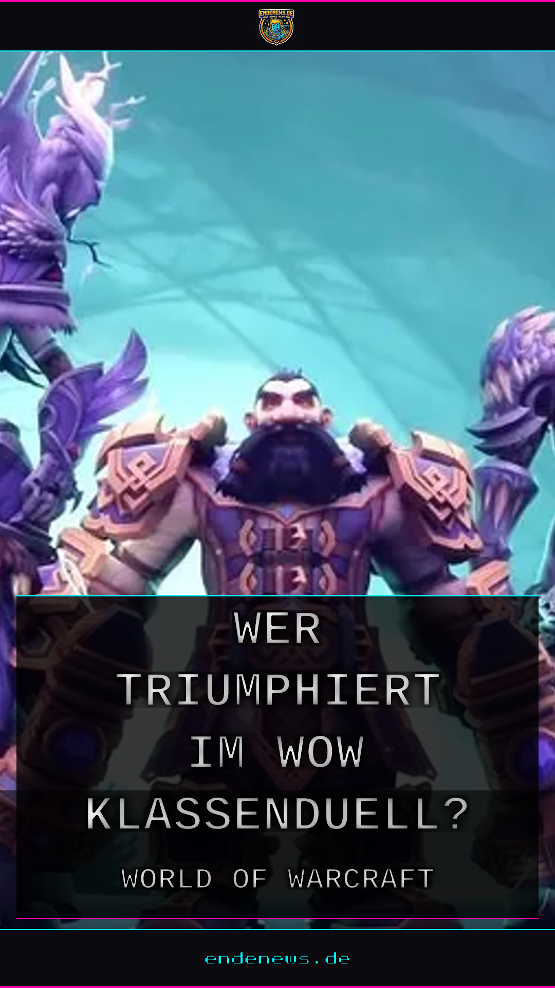 40 Paladine gegen 40 Druiden: Wer triumphiert im WoW-Klassenduell?