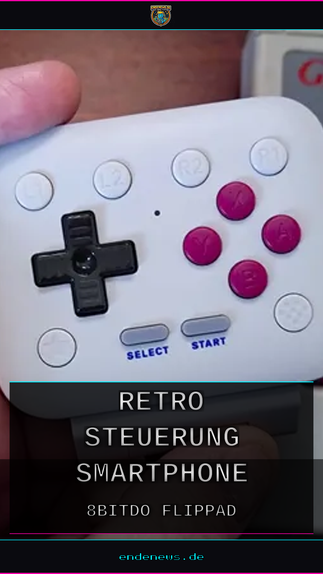 8BitDo FlipPad im Test: Retro-Steuerung für das Smartphone