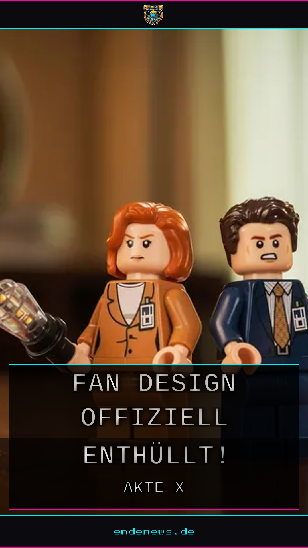 Akte X als Lego-Set: Fan-Design offiziell enthüllt!