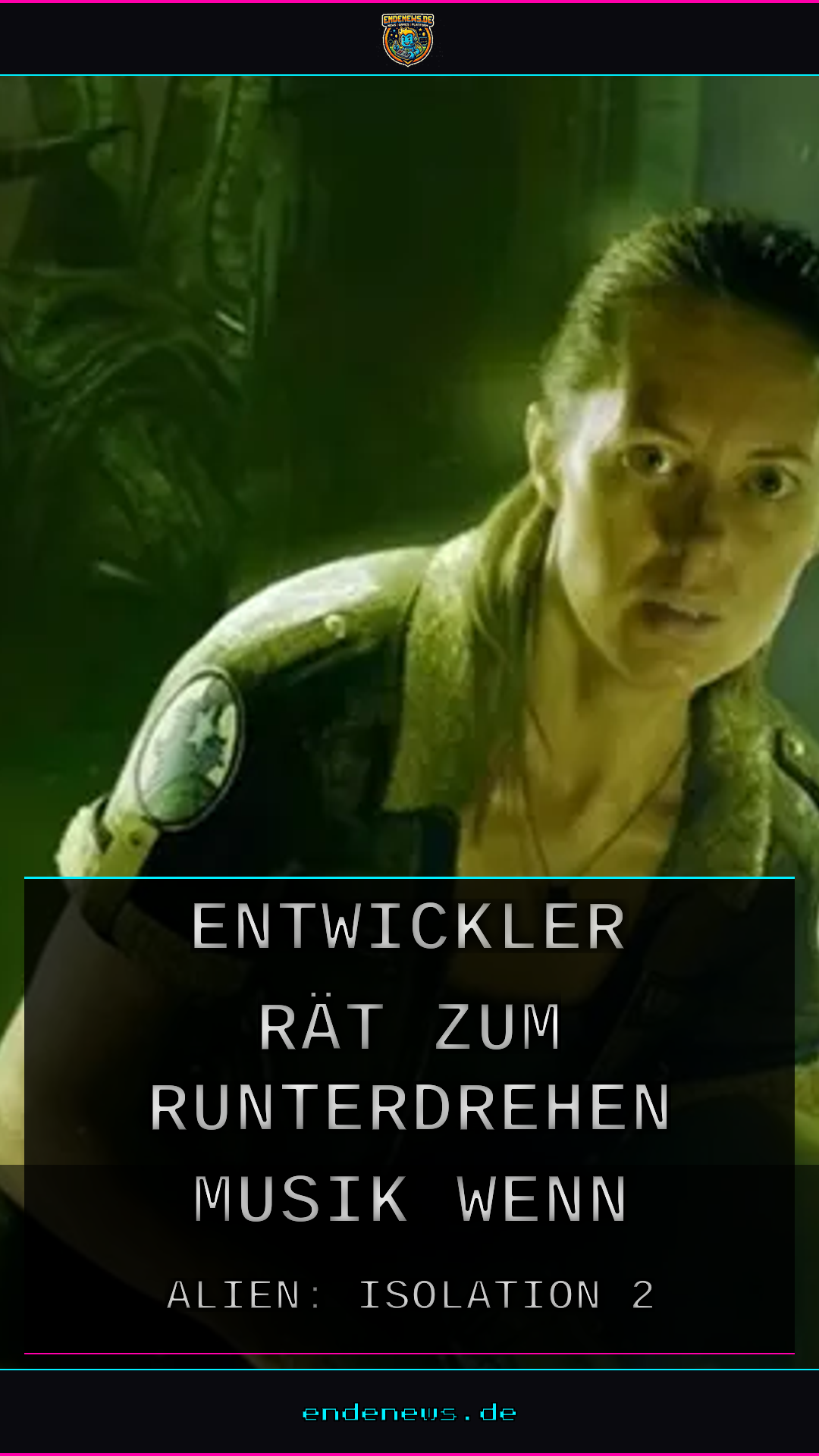 Alien: Isolation 2: Entwickler rät zum Runterdrehen der Musik, wenn der Puls zu sehr rast
