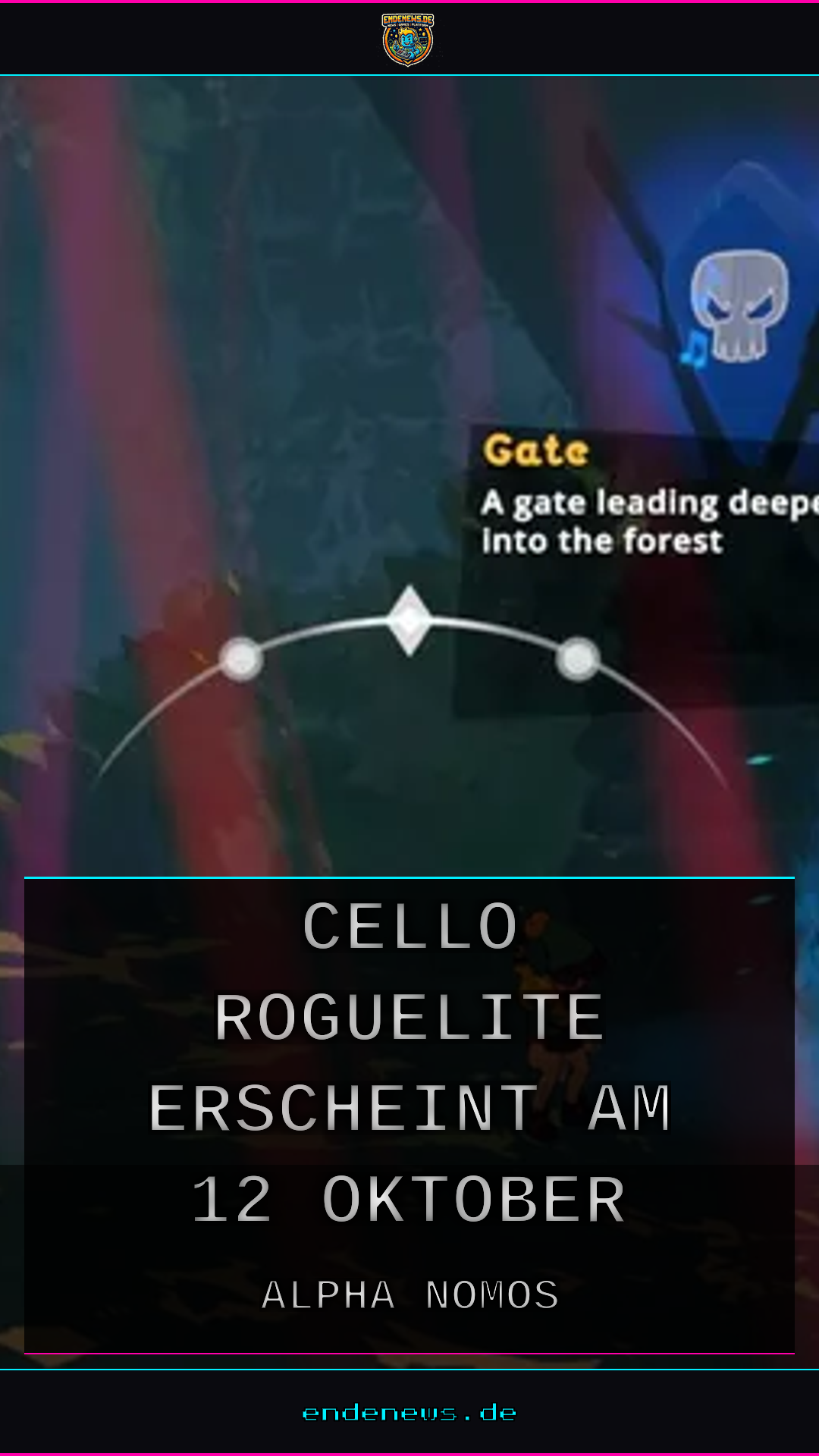 Alpha Nomos: Cello-Roguelite erscheint am 12. Oktober