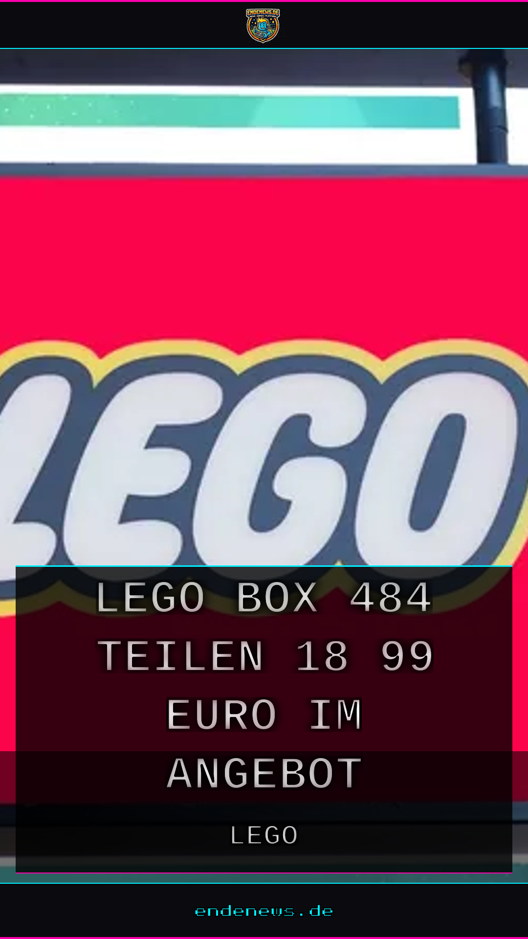 Amazon: Lego-Box mit 484 Teilen für 18,99 Euro im Angebot