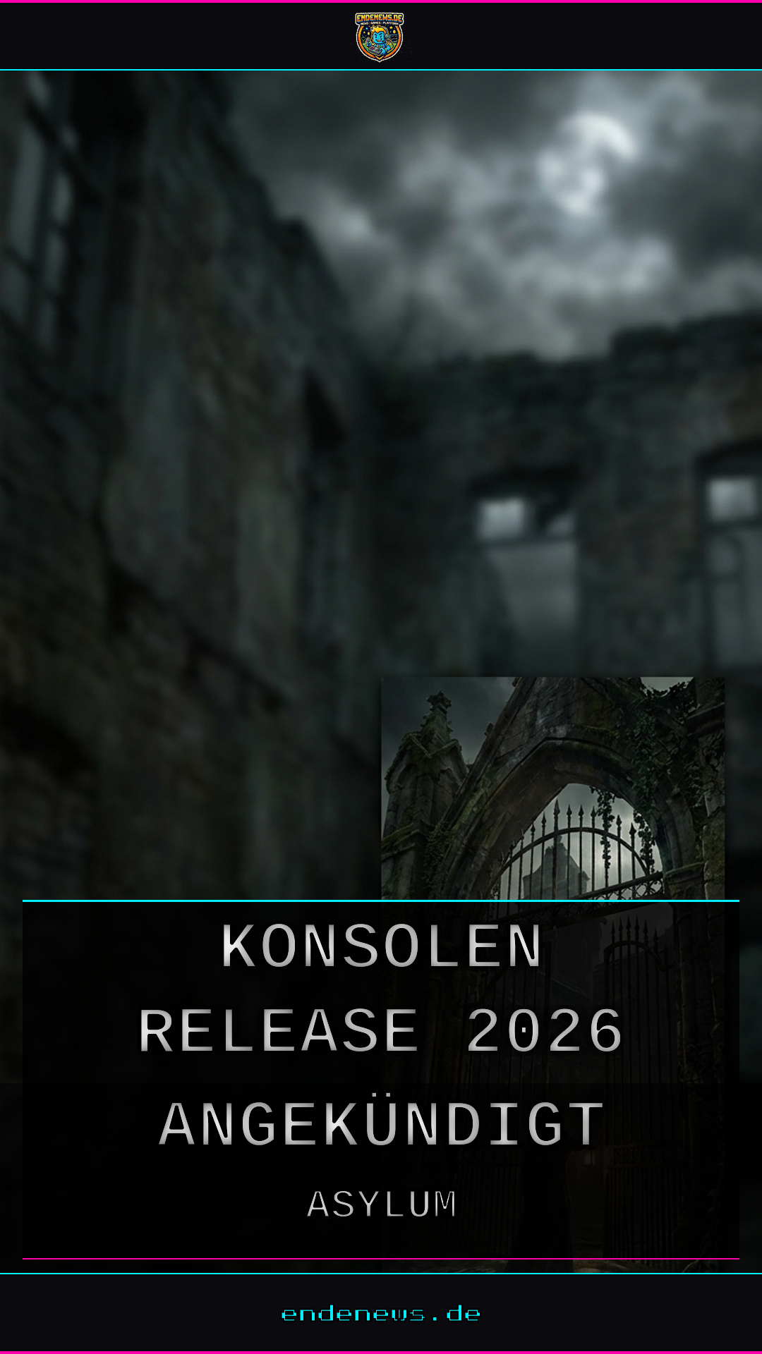 'Asylum' verlässt den PC-Kerker: Konsolen-Release für 2026 angekündigt