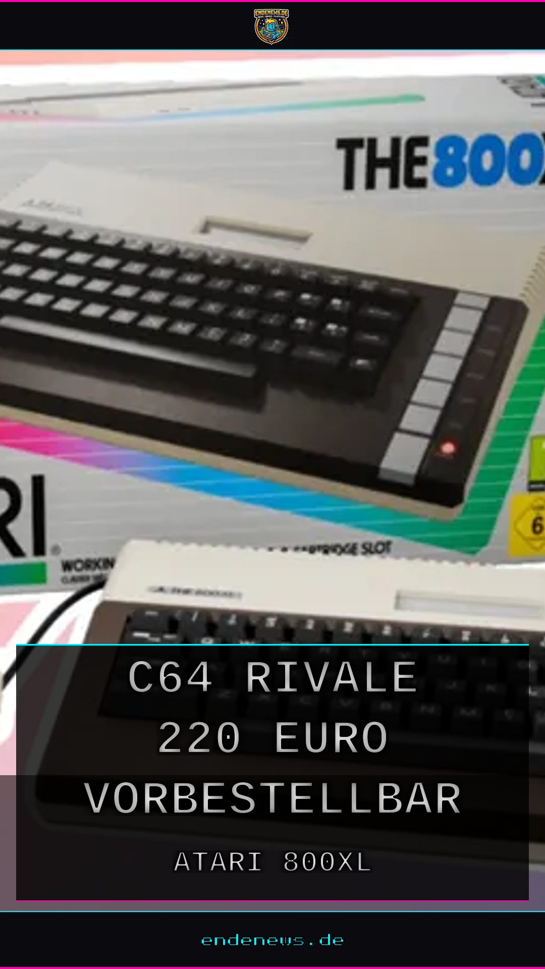 Atari 800XL ist zurück: C64-Rivale für 220 Euro vorbestellbar
