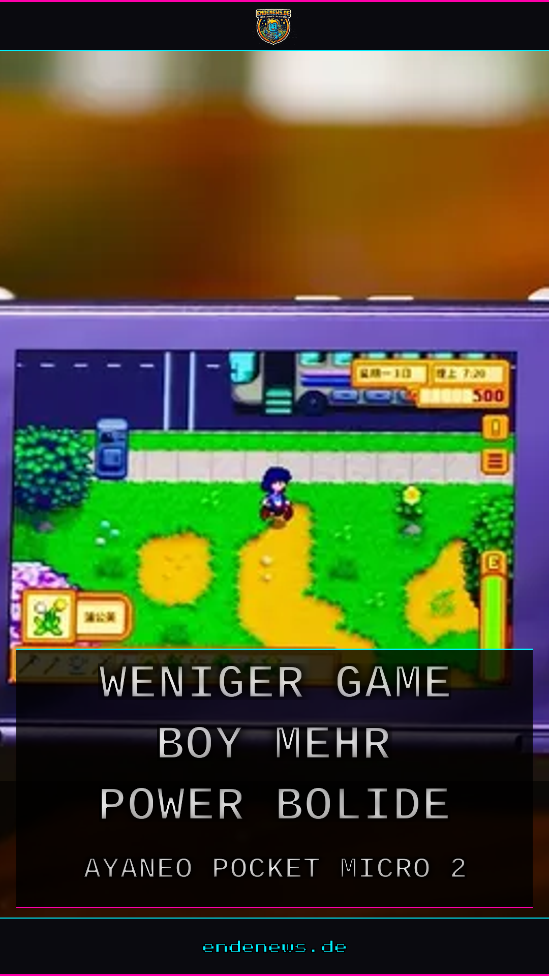Ayaneo Pocket Micro 2: Weniger Game Boy, mehr Power-Bolide