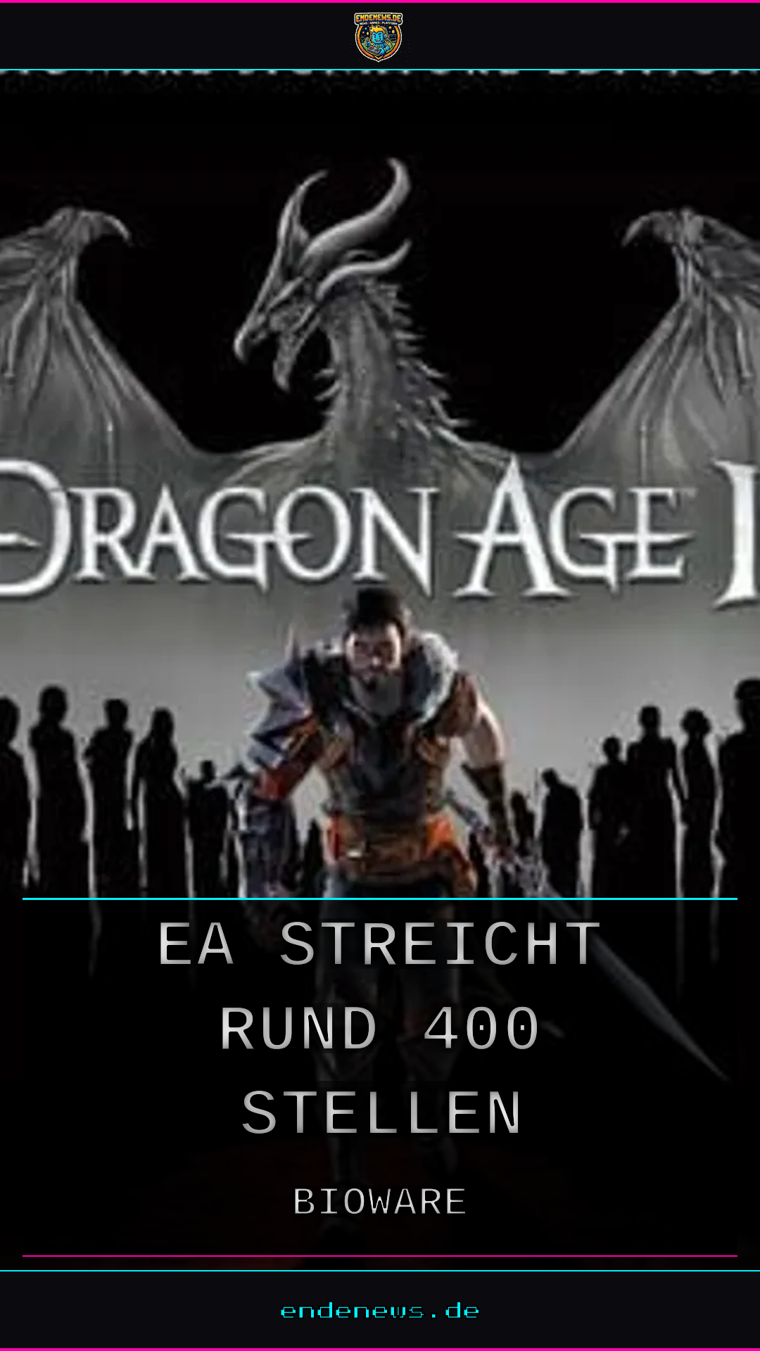 BioWare schließt endgültig: EA streicht rund 400 Stellen