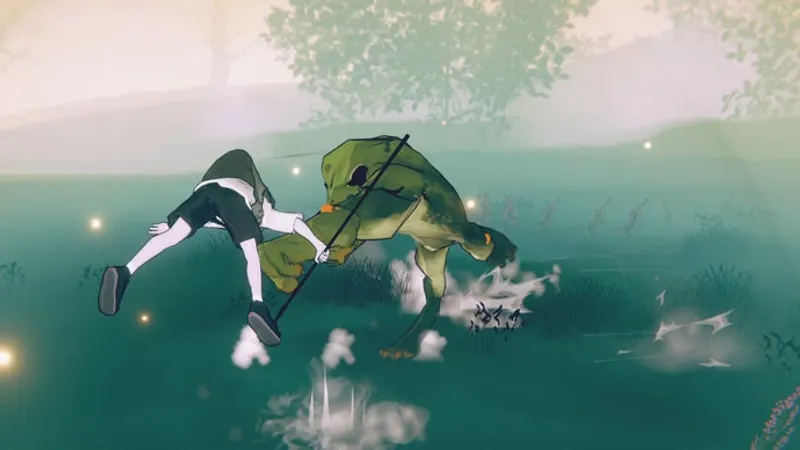 BREKEKEKEX: Prügel den Frosch, meide die Zunge, ein irrer 3D-Brawler