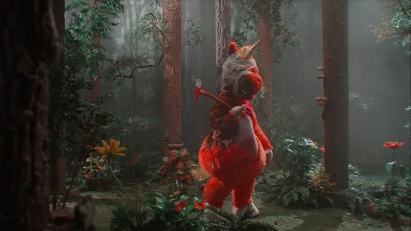 Buddy-Trailer: Wenn Barney zum Killer wird, Keegan-Michael Key als blutiger Dino