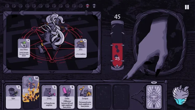 Burn With Me: Deckbuilder mit der Hand des Künstlers startet