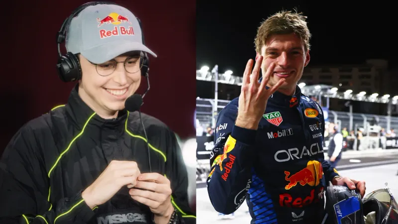 Caedrel trifft Max Verstappen: 100-Fahrer-Kart-Challenge in Silverstone