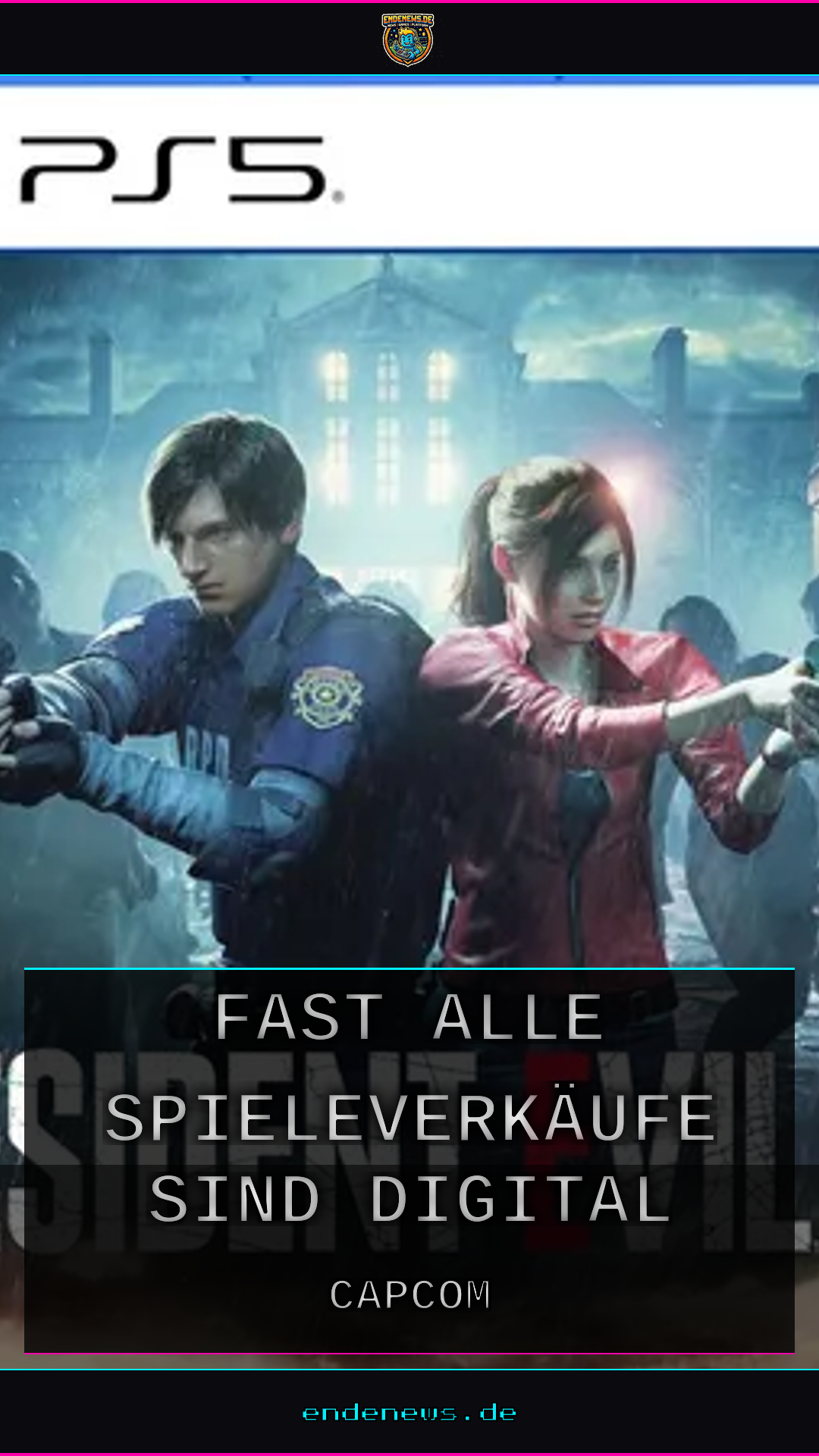 Capcoms Q1-Bericht 2026: Fast alle Spieleverkäufe sind digital