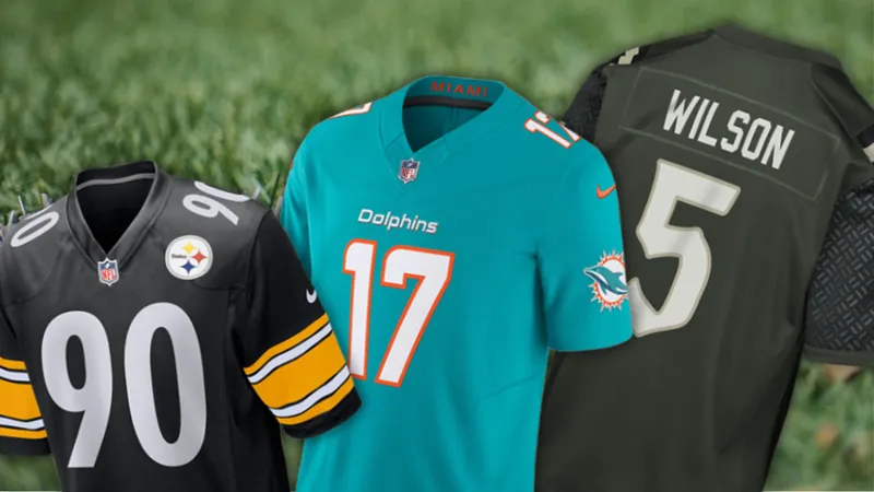 Champs Sports legt 20 Dollar FLX Cash auf NFL-Trikots