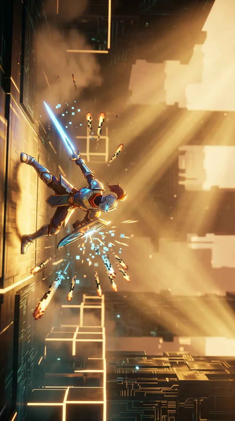 Chivalware: Mega Man Battle Networks Erbe als hektischer Cyber-Roguelike
