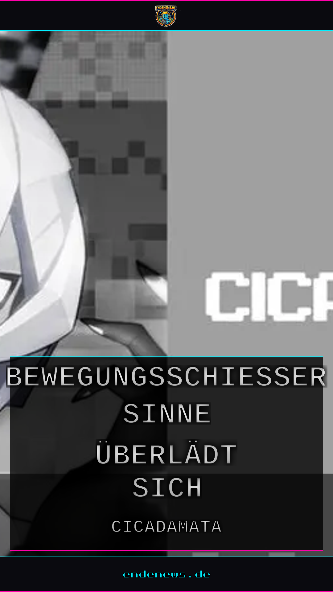 Cicadamata ist da: Ein Bewegungsschießer, der die Sinne überlädt, und sich in ein Kaninchenloch stürzt