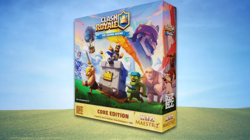 Clash Royale wird Brettspiel: Kickstarter startet am 20. Oktober