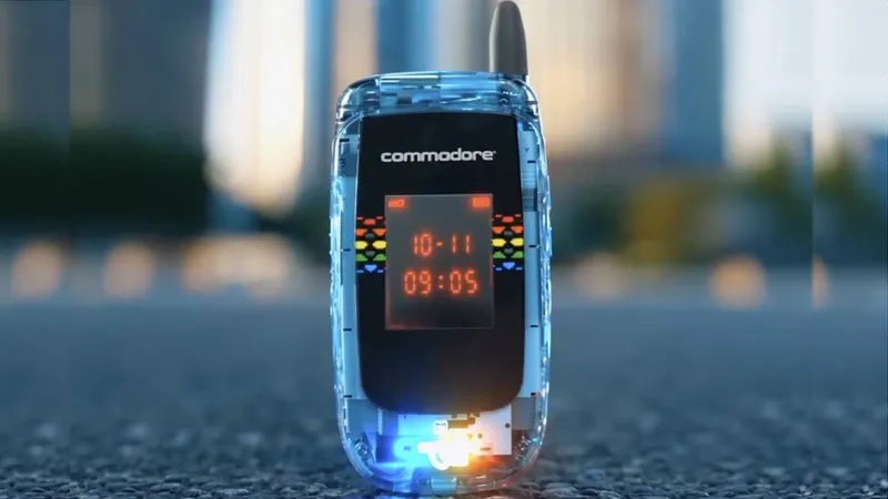 Commodore Callback 8020: Kein Amiga, sondern ein Social-Media-flippendes Flip-Phone von 2006