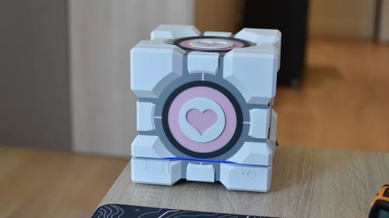 Companion Cube für Steam Machines: Dbrands teure Kiste ist absurd gut