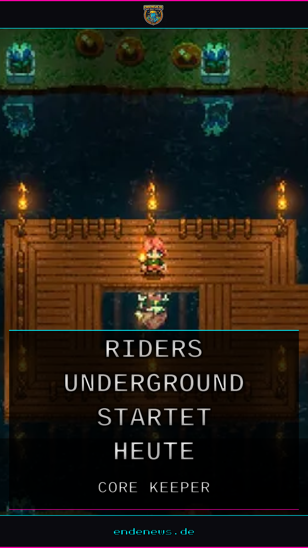 Core Keeper: Riders of the Underground startet heute
