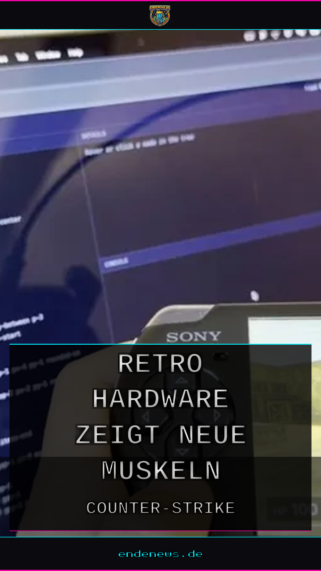 Counter-Strike auf der PSP: Retro-Hardware zeigt neue Muskeln