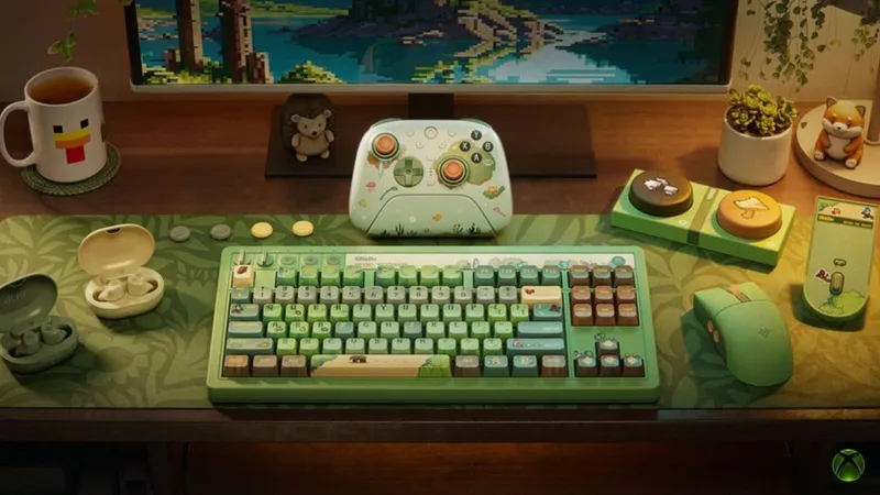 „Cozy Collection“: 8BitDo und SteelSeries lassen Xbox-Zubehör im Wald-Design erscheinen