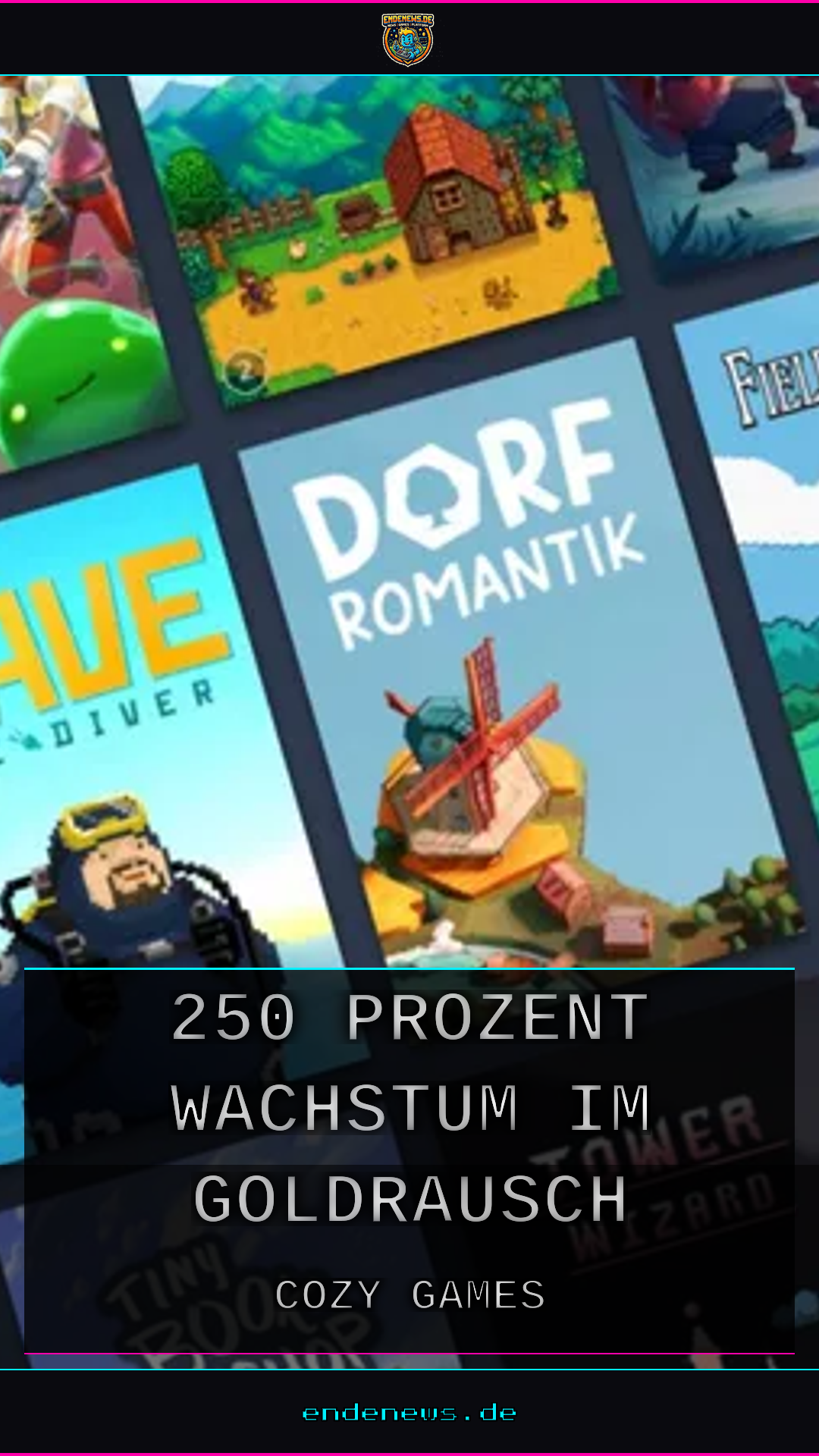 Cozy-Games auf Steam: 250 Prozent Wachstum im Goldrausch