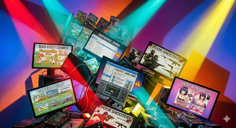 Cozy Hentai Simulator: Wenn KI-Müll die Gaming-Zukunft flutet
