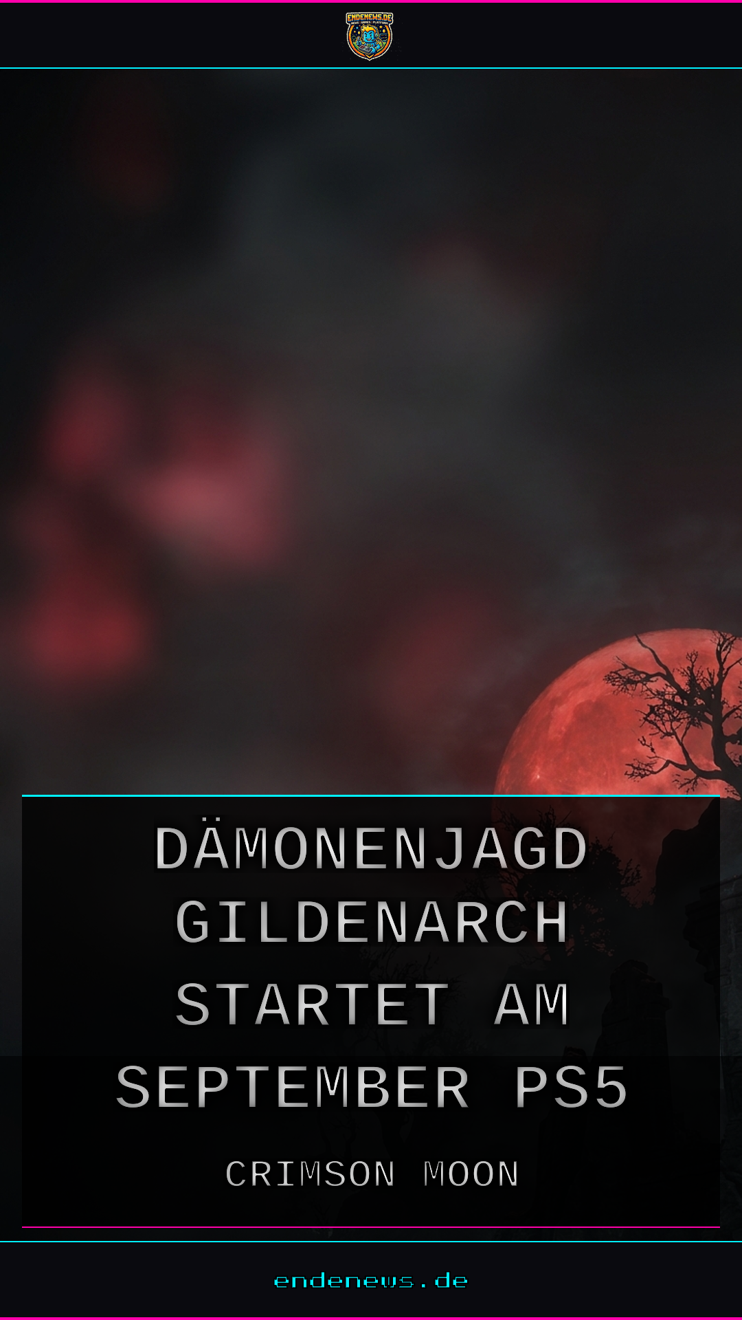 Crimson Moon: Dämonenjagd in Gildenarch startet am 1. September auf PS5