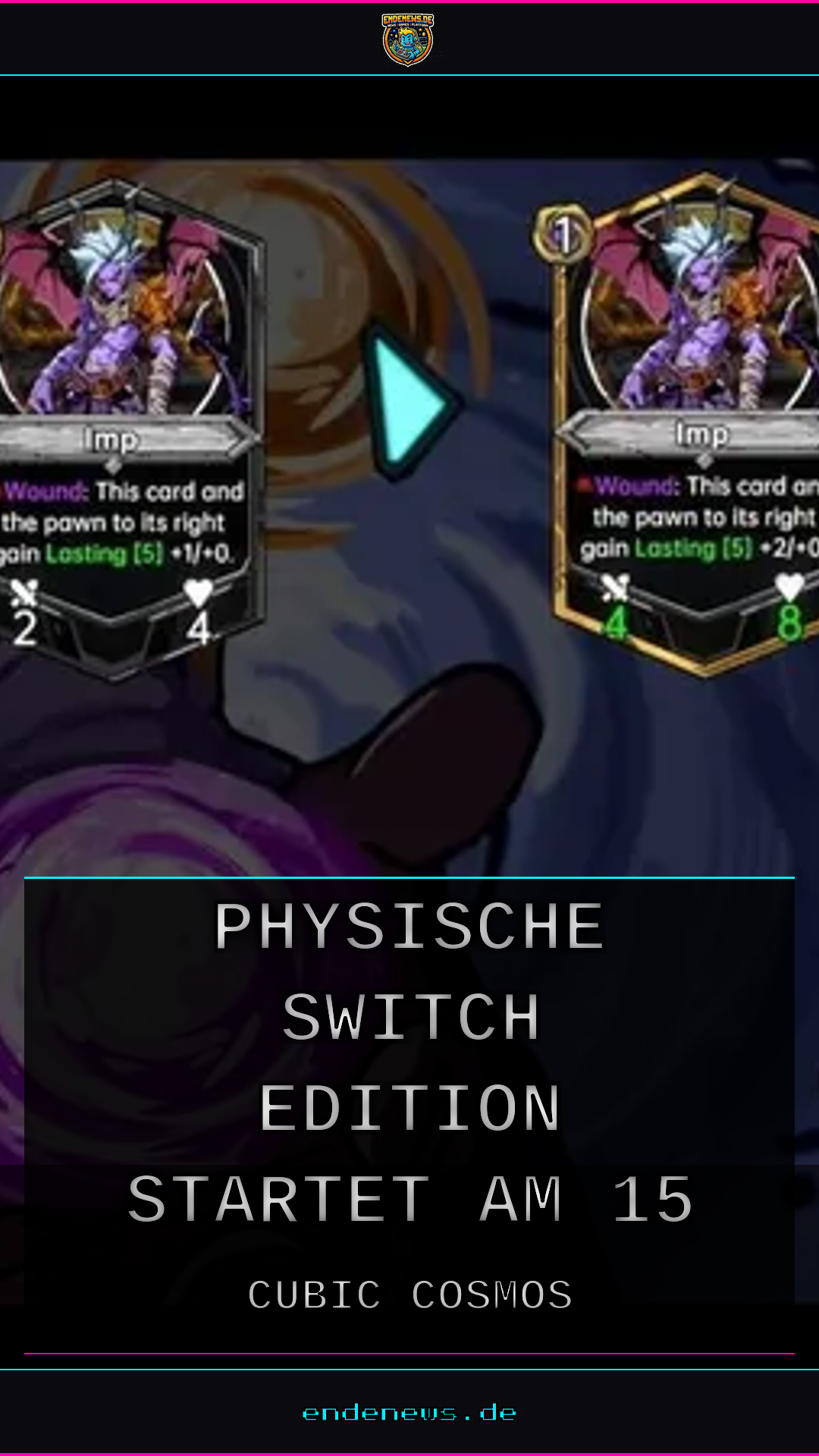 Cubic Cosmos: Physische Switch-Edition startet am 15. Oktober