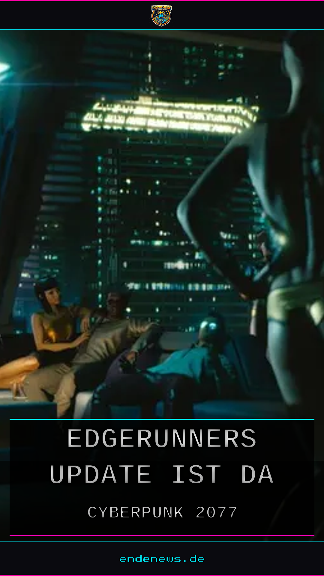 Cyberpunk 2077: Edgerunners 2 Update 2.5 ist da