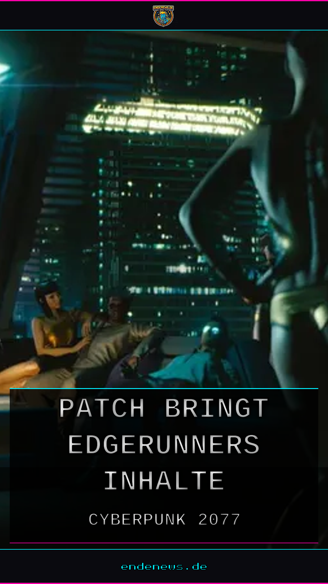 Cyberpunk 2077: Patch 2.5 bringt Edgerunners-2-Inhalte