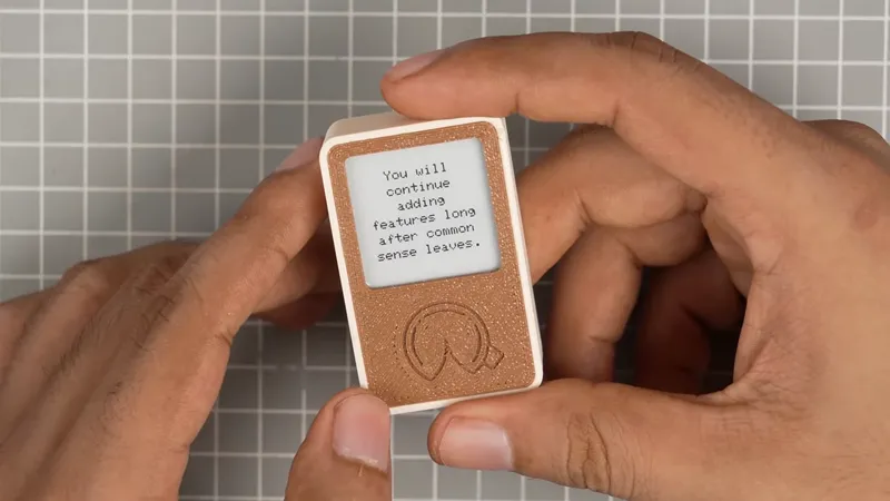 Das EFortune Cookie: Ein digitales Glückskeks-Gadget zum Schütteln
