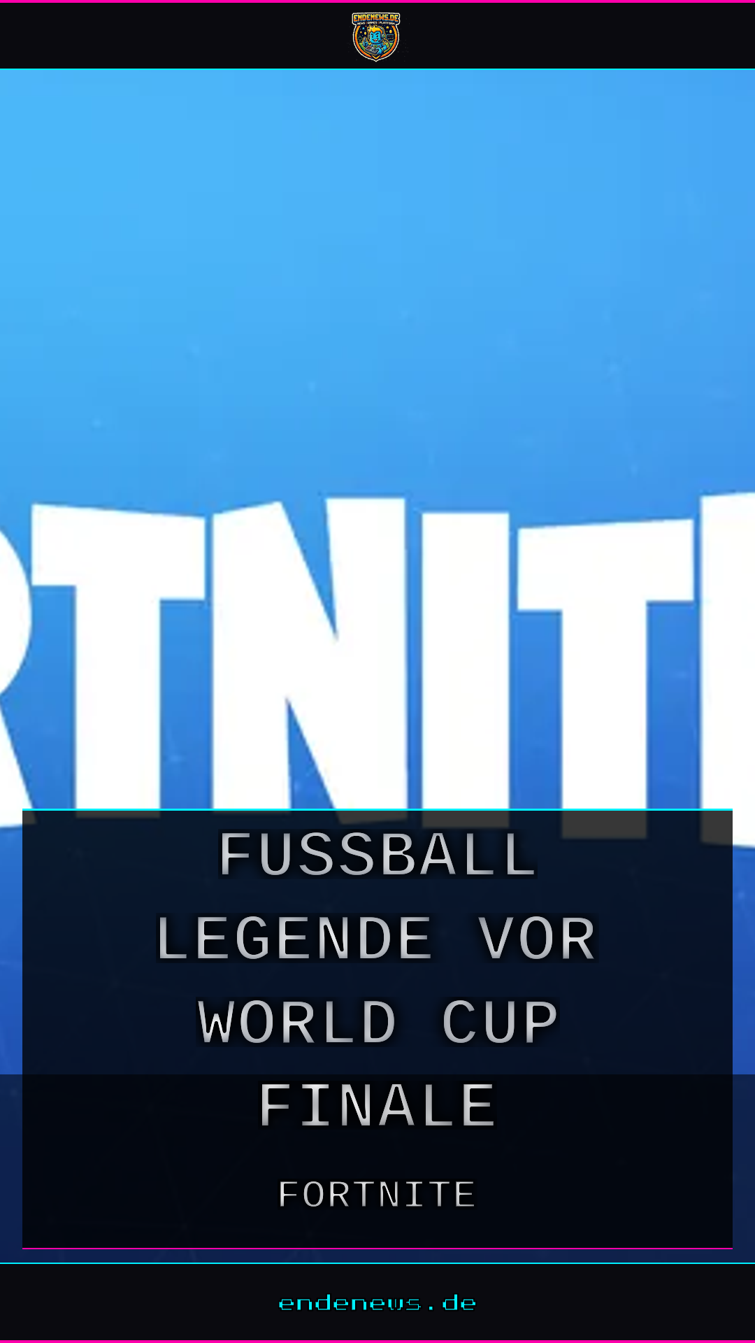 David Beckham Skin für Fortnite: Fußball-Legende vor World Cup Finale erwartet