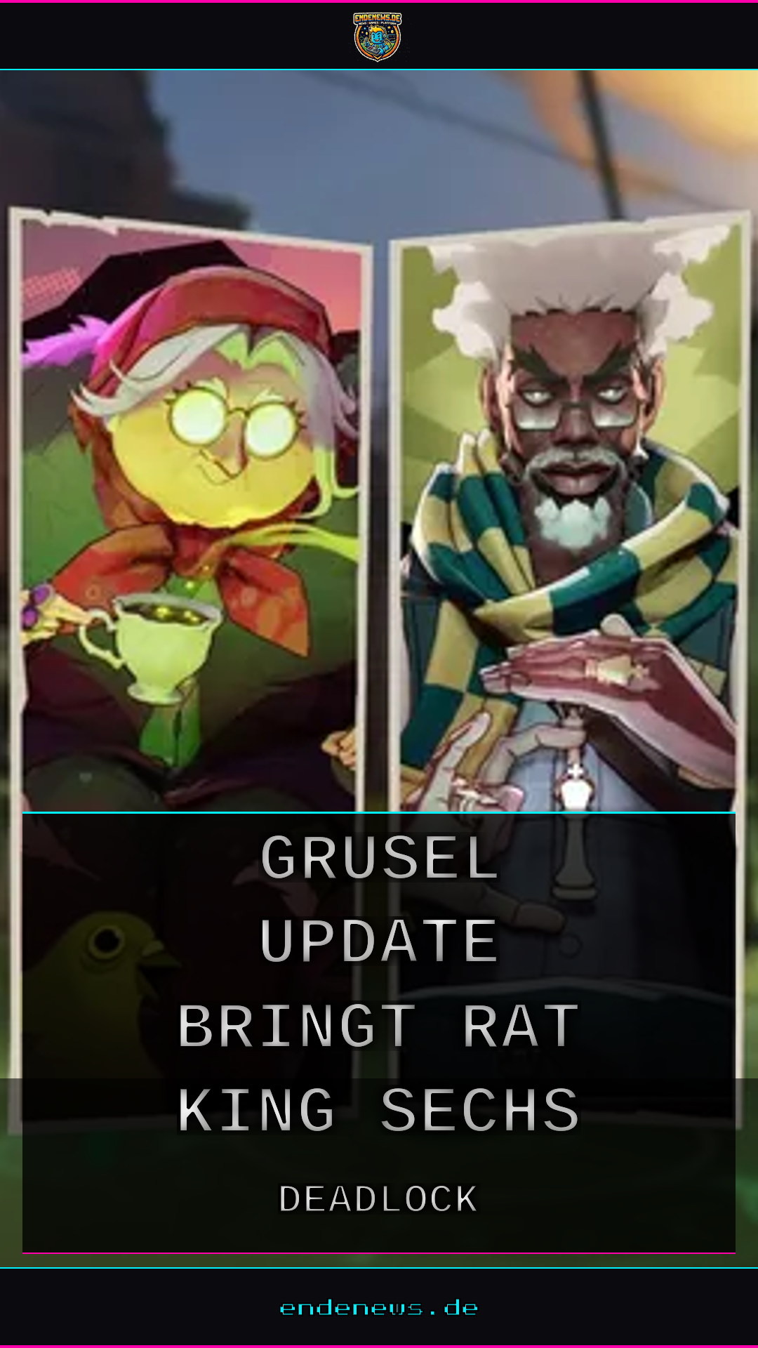 Deadlock: Grusel-Update bringt Rat King und sechs Helden