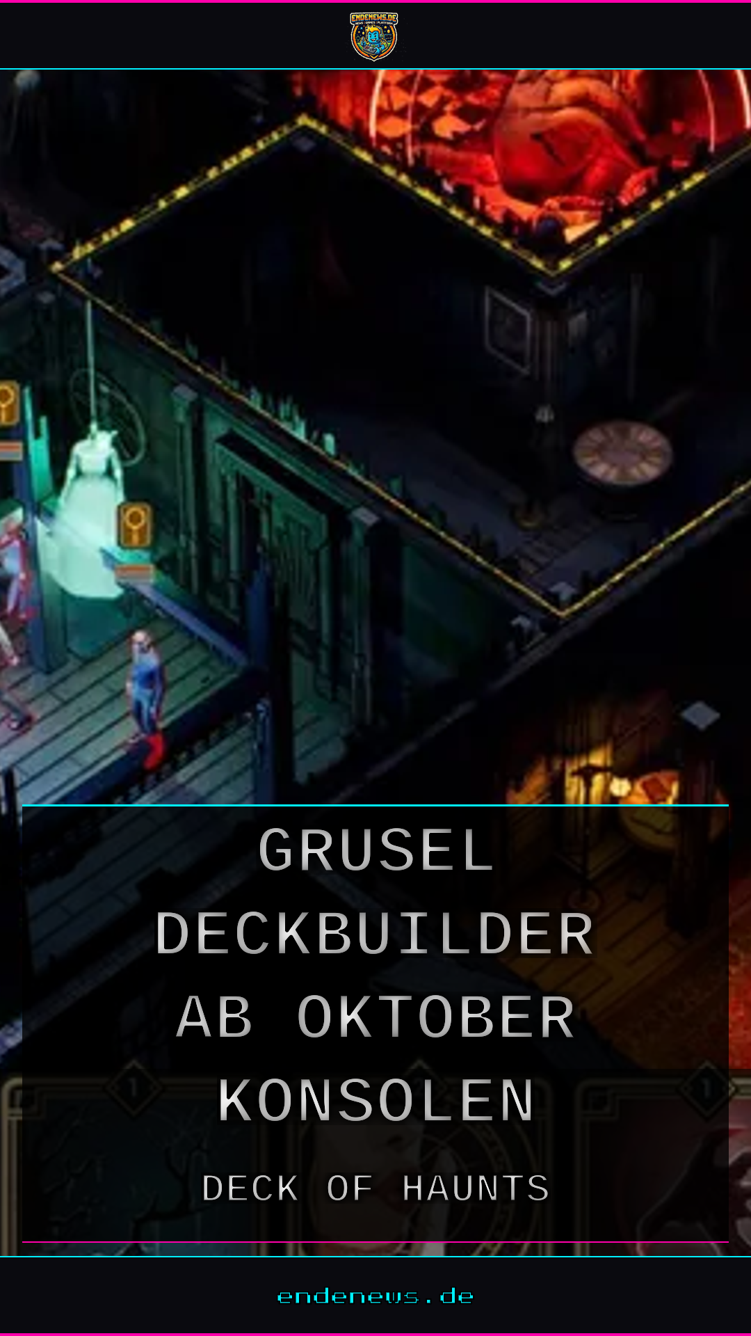 Deck of Haunts: Grusel-Deckbuilder ab 8. Oktober für Konsolen