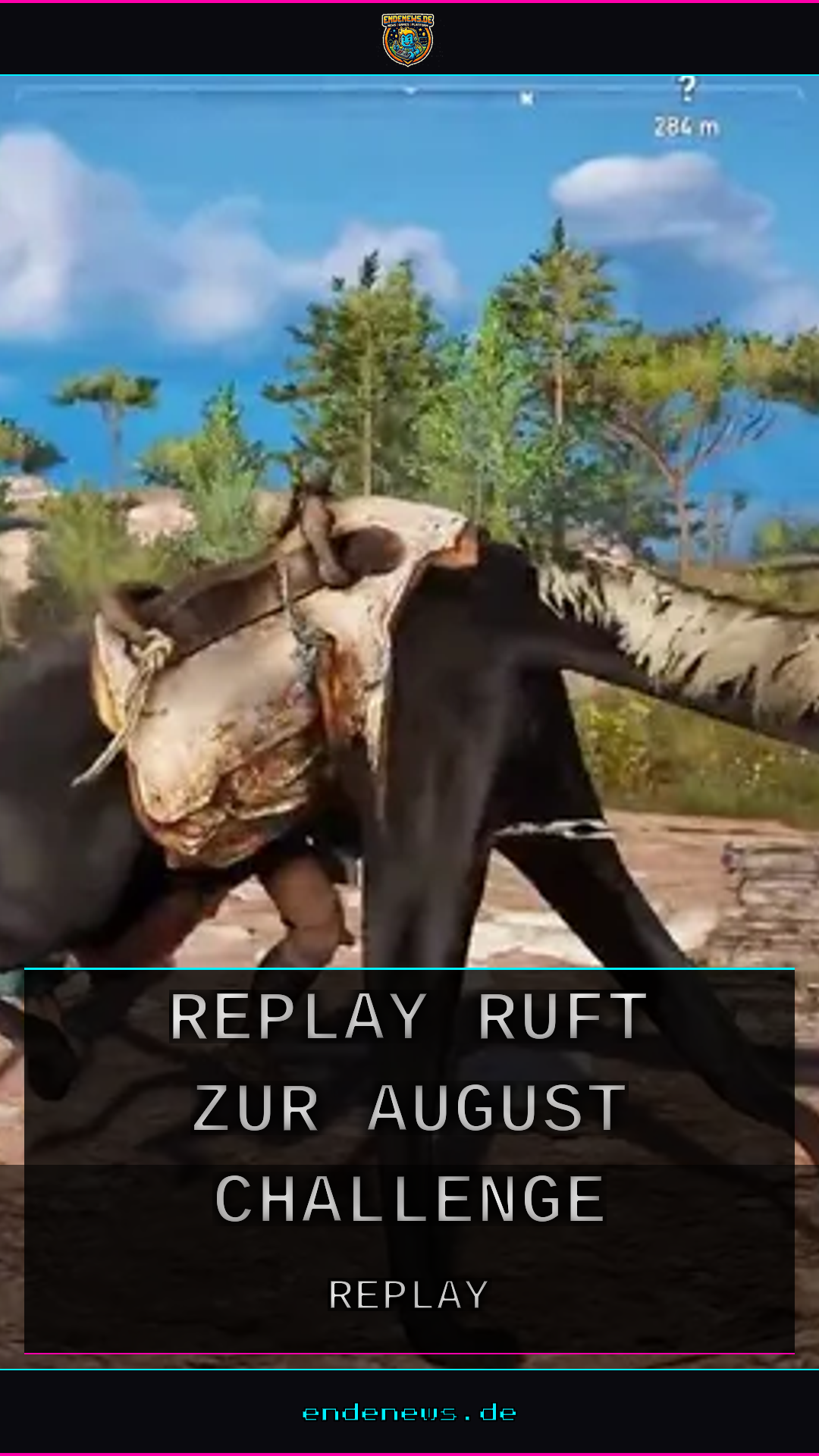 Deine Gaming-Clips gesucht: Replay ruft zur August-Challenge auf