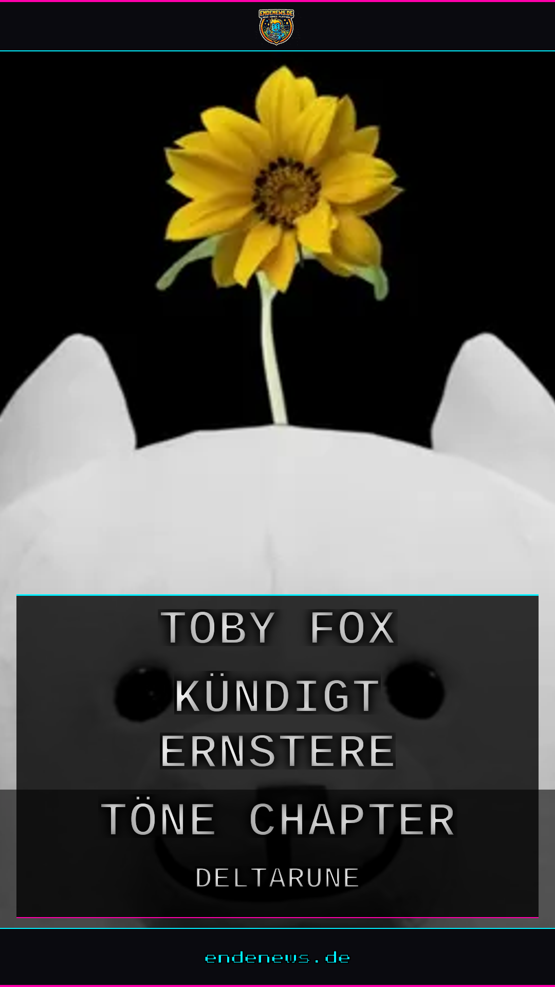 Deltarune: Toby Fox kündigt ernstere Töne für Chapter 6 an