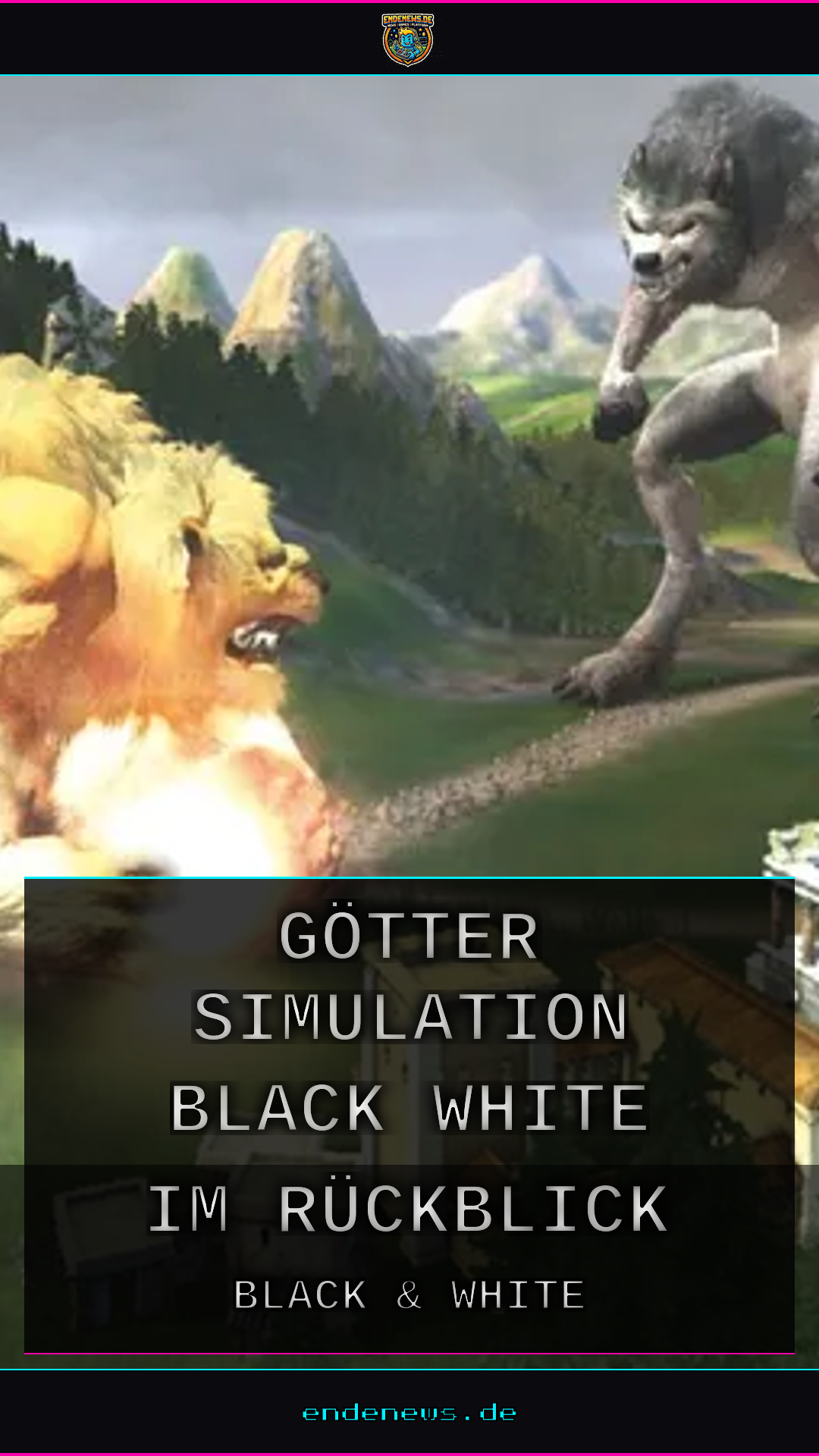 Die Götter-Simulation Black & White im Rückblick