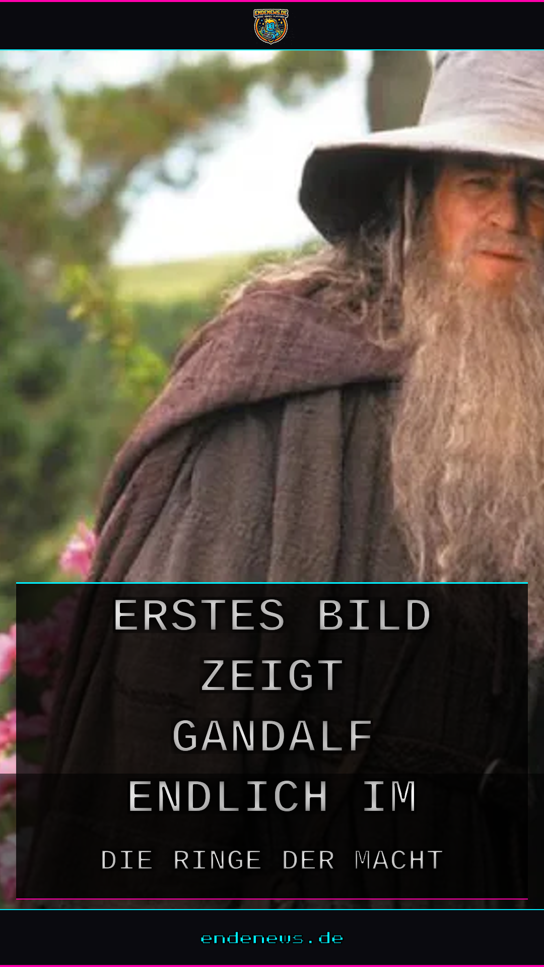 Die Ringe der Macht: Erstes Bild zeigt Gandalf endlich im klassischen Look