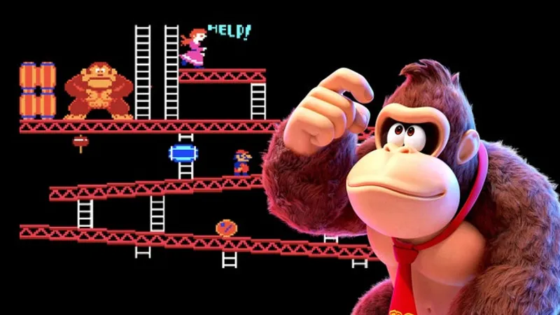 Donkey Kong: Hätte der Affe fast einen menschlichen Ursprung gehabt?