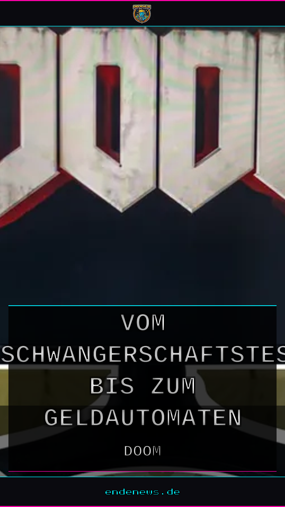 DOOM auf 21 absurden Geräten: Vom Schwangerschaftstest bis zum Geldautomaten