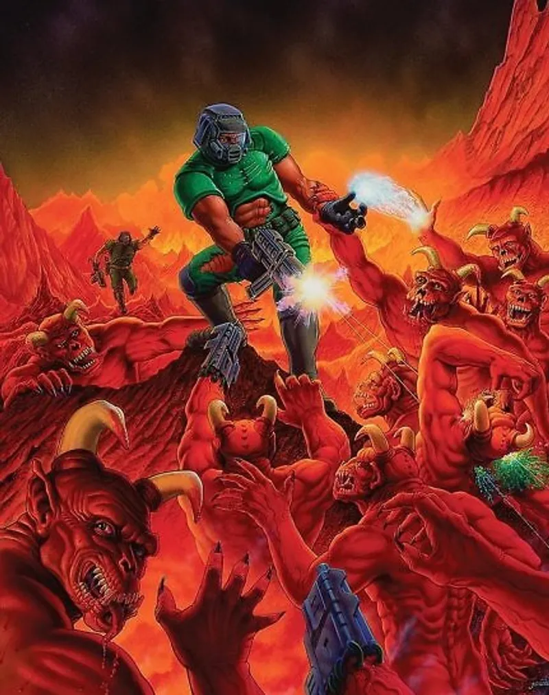 Doom auf dem digitalen Zeichenbrett: Kult-Shooter in Microsoft Paint