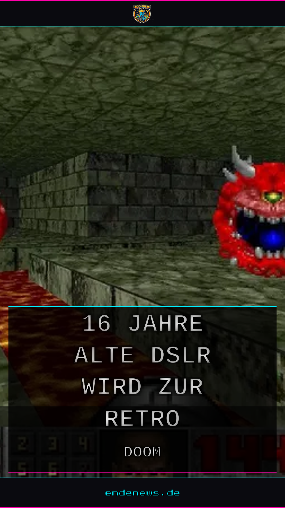 Doom auf der Canon EOS 550D: 16 Jahre alte DSLR wird zur Retro-Konsole