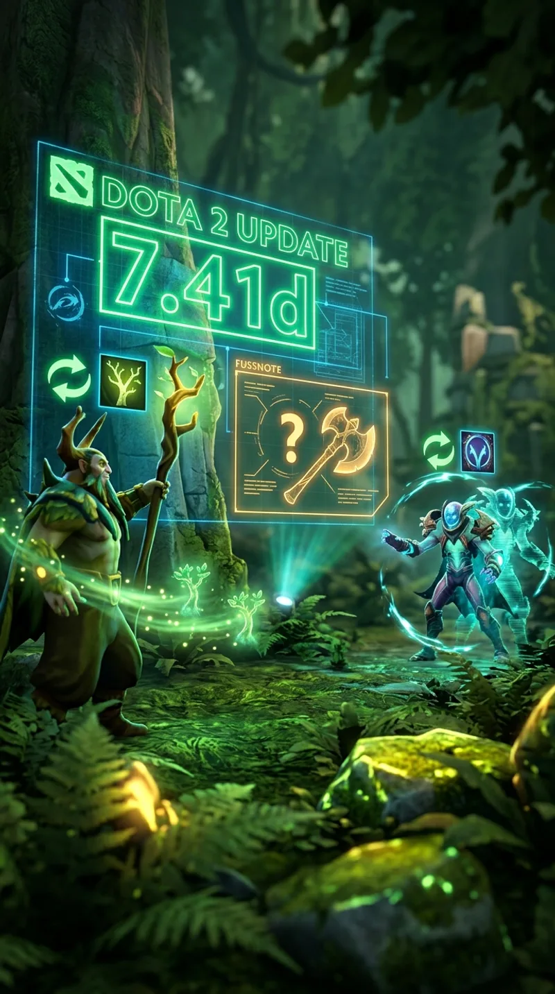 Dota 2 Update 7.41d: Buffs für Nature's Prophet und Arc Warden, Rätsel um Axe-Fußnote