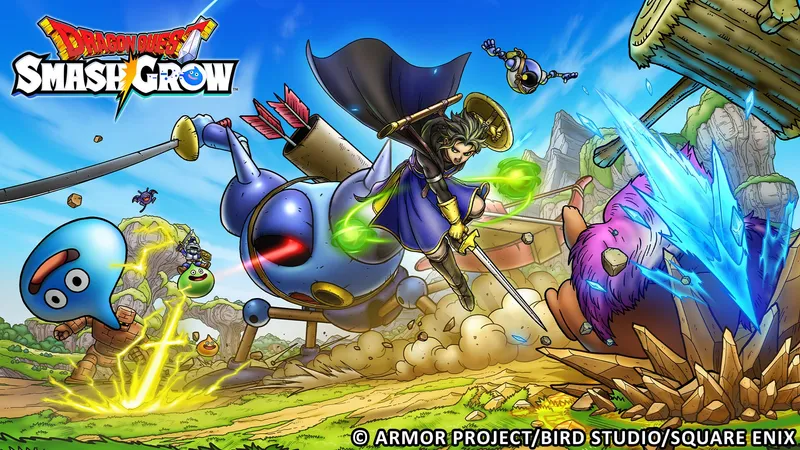 Dragon Quest Monster-Action landet auf Mobilgeräten: Smash/Grow ist da