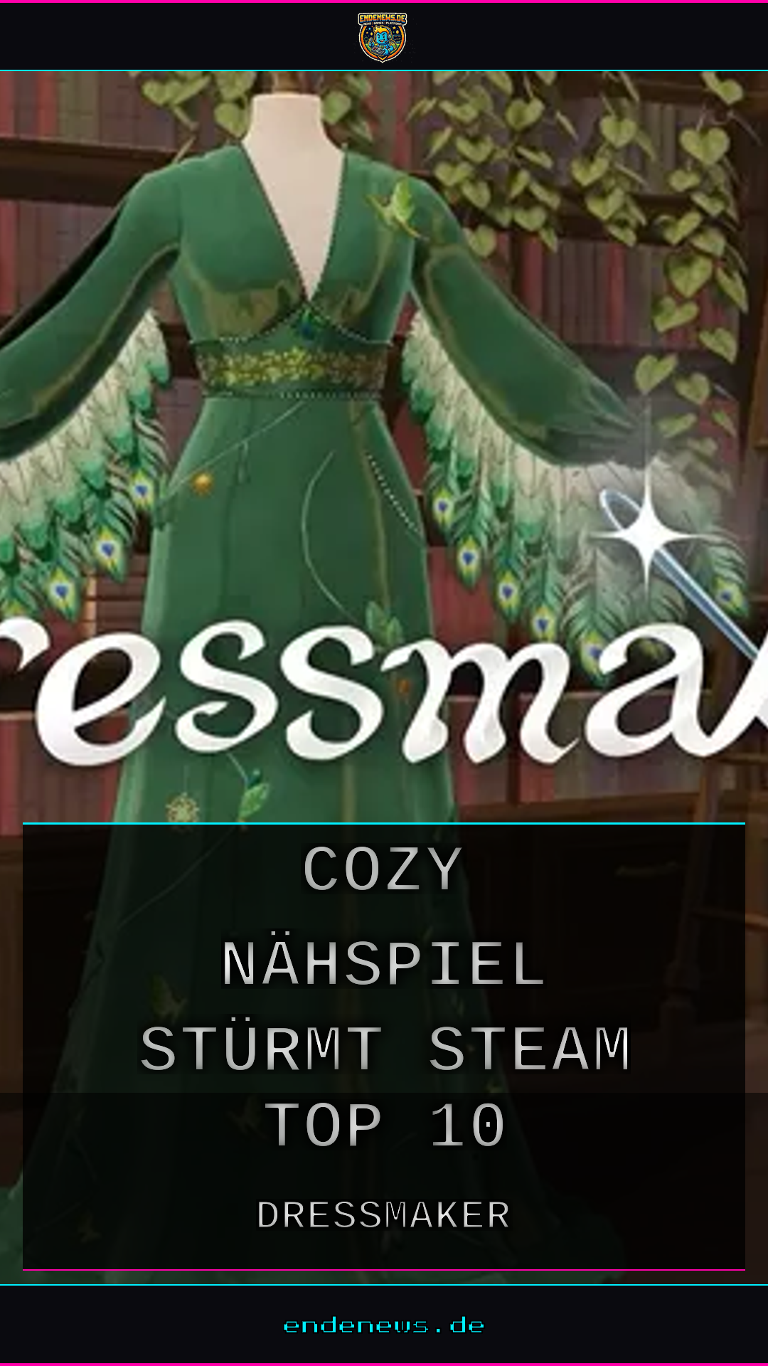 Dressmaker: Cozy-Nähspiel stürmt die Steam-Top-10